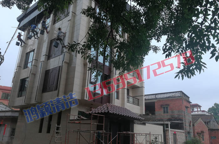 外墻清洗，拋光打蠟